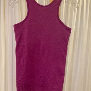 Lululemon racer back tank top magenta
